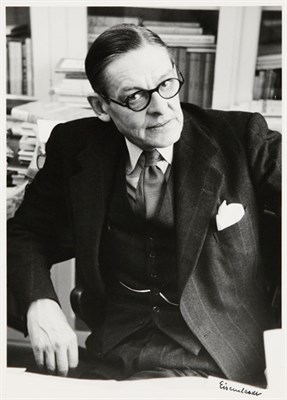 Lot 216 - EISENSTAEDT, ALFRED T. S. Eliot, London 1951....