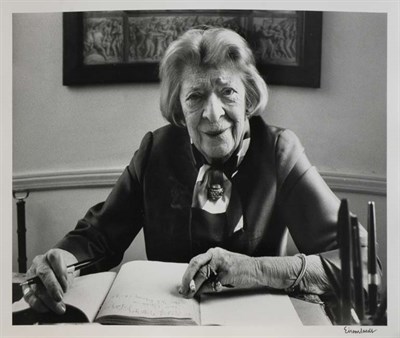Lot 206 - EISENSTAEDT, ALFRED Janet Flanner, longtime...