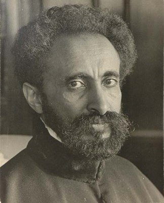 Lot 204 - EISENSTAEDT, ALFRED Emperor Haile Selassie...