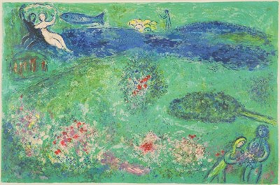 Lot 275 - Marc Chagall THE ORCHARD (M. 341) Color...