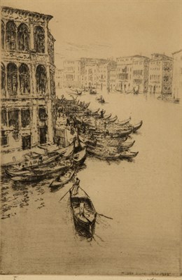 Lot 384 - James McBey PALAZZO DEI CAMMERLENGHI (H. 231)...