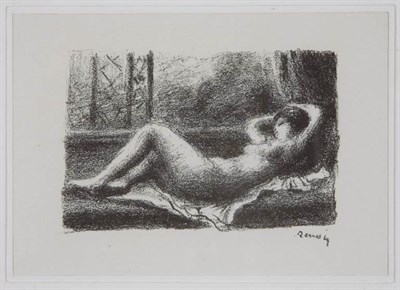 Lot 425 - Pierre-Auguste Renoir ODALISQUE (DELTEIL,...