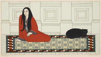 Lot 246 - Will Barnet SOLILOQUY Color screenprint, 1972,...