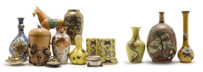 Lot 2180 - Group of Chinese and Japanese Ceramic Articles...