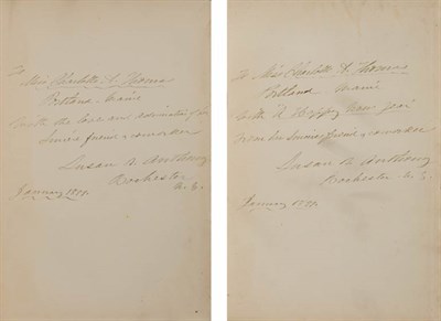 Lot 123 - HARPER, IDA HUSTED The life and work of Susan...