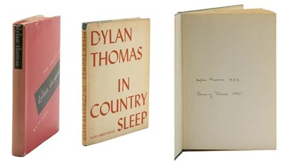 Lot 177 - THOMAS, DYLAN In country sleep and other poems....