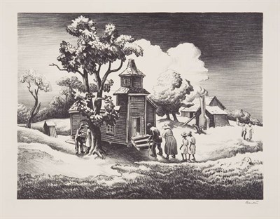 Lot 255 - Thomas Hart Benton SUNDAY MORNING (F. 26)...