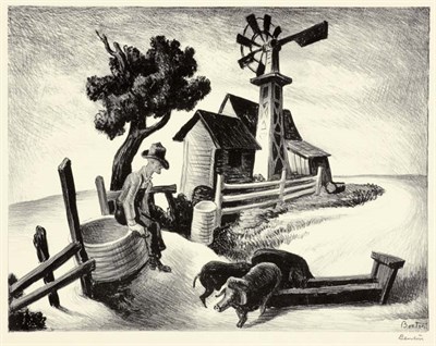 Lot 254 - Thomas Hart Benton IN THE OZARKS (F. 20)...