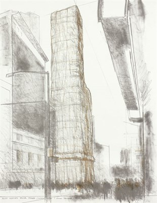Lot 280 - Christo ALLIED CHEMICAL TOWER, PACKED, PROJECT...