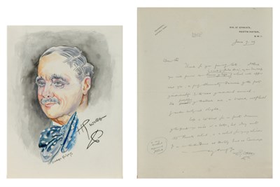 Lot 19 - WELLS, H.[ERBERT] G.[EORGE] Autograph letter...