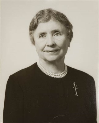 Lot 8 - KELLER, HELEN A group of Helen Keller items....