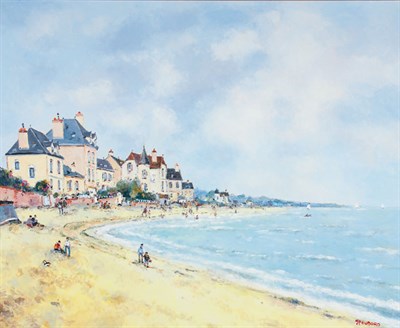 Lot 2100 - Jean-Pierre Dubord French, b. 1949 La Plage en...