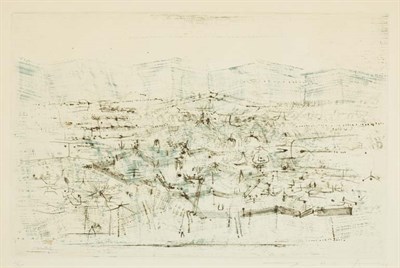 Lot 478 - Zao Wou-ki CHAMPS ABANDONNES (RIVIERE 93)...