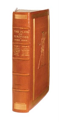 Lot 84 - GREGYNOG PRESS EURIPIDES. The Plays... Newtown:...