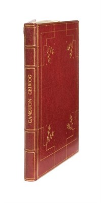 Lot 94 - GREGYNOG PRESS [HUGHES, JOHN CEIROG]. Caneuon...