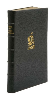 Lot 114 - GREGYNOG PRESS VAUGHAN, HENRY. Poems. Newtown:...