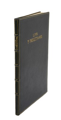 Lot 99 - GREGYNOG PRESS Llyfr y pregeth-wr [The Book of...