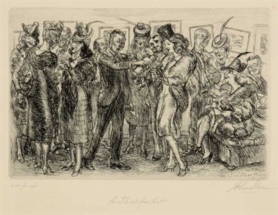Lot 441 - John Sloan A THIRST FOR ART (M. 306) Etching,...