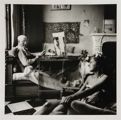 Lot 233 - OSTIER, ANDRE [Matisse dans son atelier, Nice]...