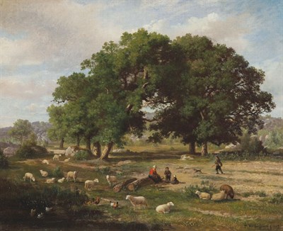 Lot 2001 - Franz van Severdonck Belgian,1809-1889 Young...