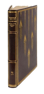 Lot 115 - GREGYNOG PRESS WYNNE, ELLIS. Gweledigaetheu y...