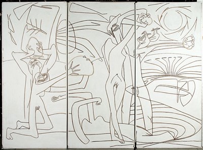 Lot 114 - Matta Chilean, 1911-2002 Cycle "Les 120...