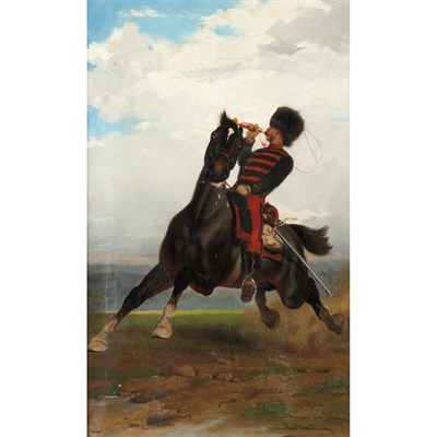 Lot 13 - Joseph Van Severdonck Belgian, 1819-1905...
