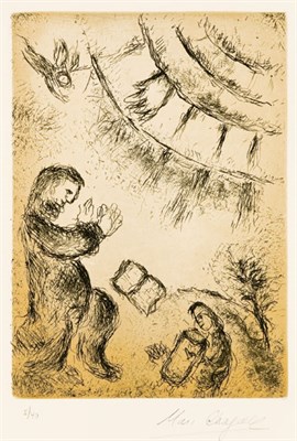 Lot 3286 - Marc Chagall UNTITLED (C. BOOKS 109) Etching...