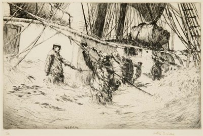 Lot 3272 - Arthur Briscoe (1873-1943) THE TRAWLER; THE...
