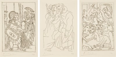 Lot 3372 - Pablo Picasso LYSISTRATA (BLOCH 267-272;...