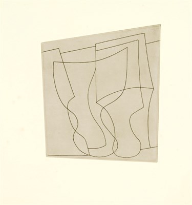 Lot 3368 - Ben Nicholson (1894-1982) COMPLEX OF GOBLETS...