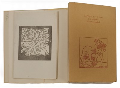 Lot 107 - [MAILLOL, ARISTIDE] LONGUS. Daphnis et Chloe....