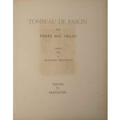 Lot 41 - [ART] VLAMINCK, MAURICE. La tete tournee....