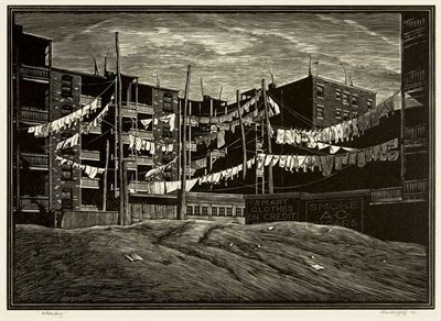 Lot 3293 - Asa Cheffetz (1897-1965) MONDAY; MAY SUNLIGHT...