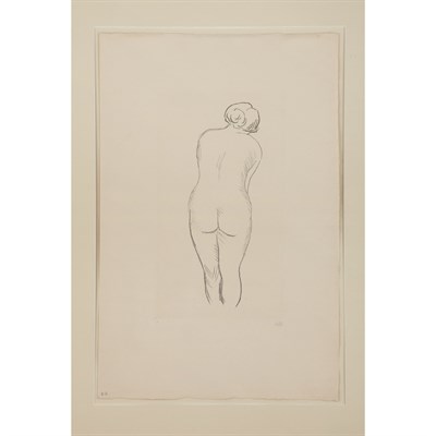 Lot 388 - Aristide Maillol (1861-1944) FEMME EN BERCEAU,...