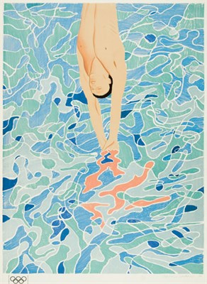 Lot 3318 - David Hockney (b. 1937) OLYMPISCHE SPIELE...