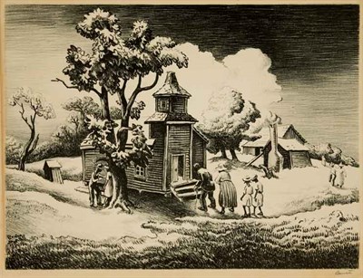 Lot 3259 - Thomas Hart Benton SUNDAY MORNING (F. 26)...