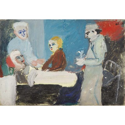 Lot 98 - Andre Lanskoy French, 1902-1976 La Malade,...
