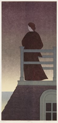 Lot 3249 - Will Barnet (b. 1911) DAWN Color screenprint,...