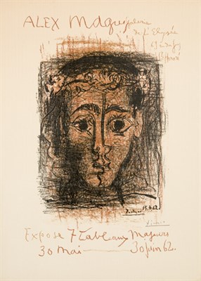Lot 3377 - Pablo Picasso ALEX MAGUY, GALERIE DE L'ELYSEE...