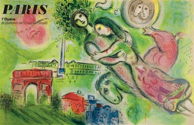 Lot 3288 - After Marc Chagall ROMEO AND JULIET (CHARLES...