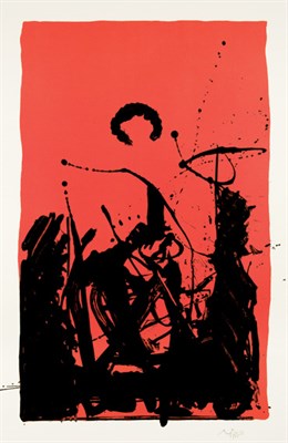 Lot 3364 - Robert Motherwell BURNING SUN (B. 310; E./B....