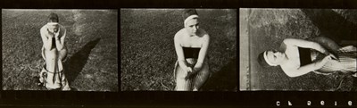 Lot 3204 - ROH, FRANZ Untitled [Woman]. Series of 3...
