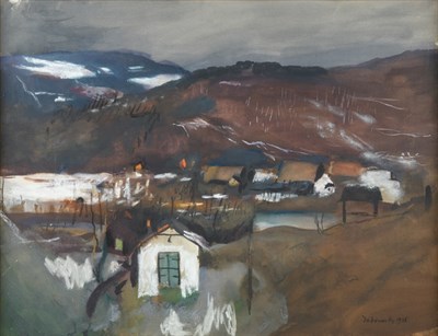 Lot 49 - Josef Dobrowsky Austrian, 1889-1964 Houses in...