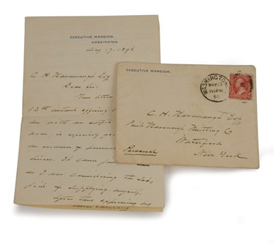 Lot 8 - CLEVELAND, GROVER Fourteen autograph letters...