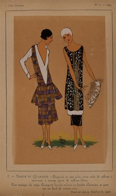 Lot 93 - [FASHION] Tres parisien. Documents...