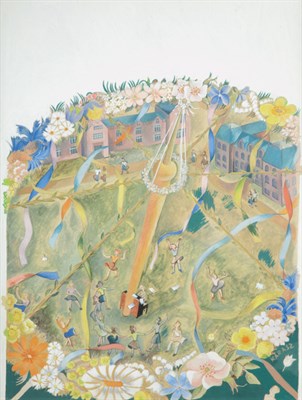Lot 257 - Ilonka Karasz American, 1896-1981 Maypole,...