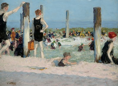 Lot 219 - Edward Henry Potthast American, 1857-1927 In...