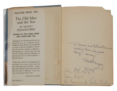 Lot 102 - HEMINGWAY, ERNEST The Old Man and the Sea. New...