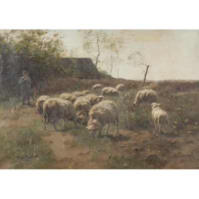 Lot 12 - Francois Pieter ter Meulen Dutch, 1843-1927...